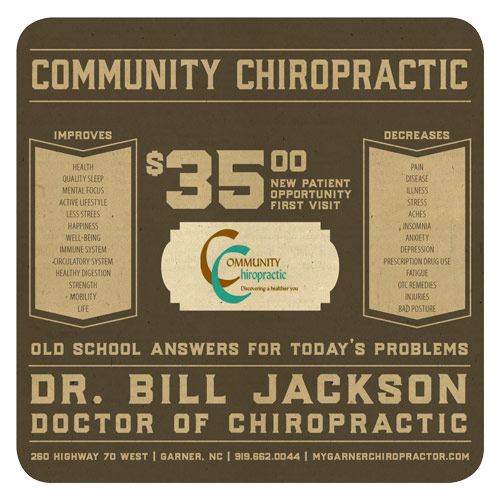 Chiropractic Garner NC NPS