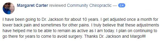 Chiropractic Garner NC testimonial 5